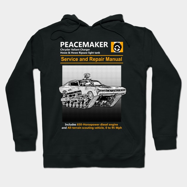 Peacemaker service and repair manual Hoodie by outlawalien